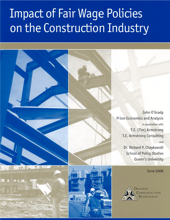 Impact of Fair Wage Policies – June 2006