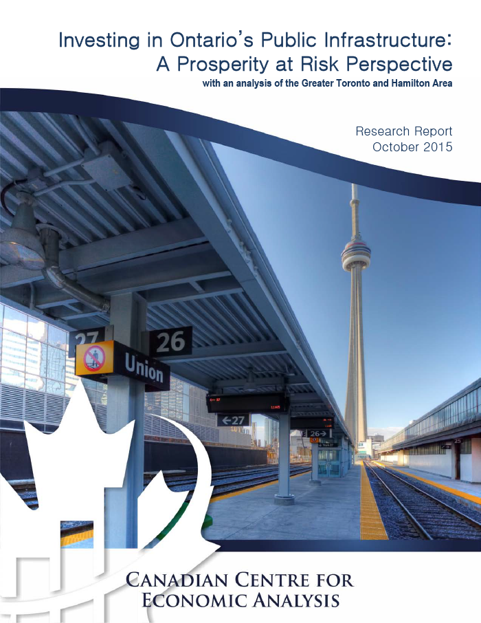Investing in Ontario’s Public Infrastructure: A Prosperity at Risk Perspective