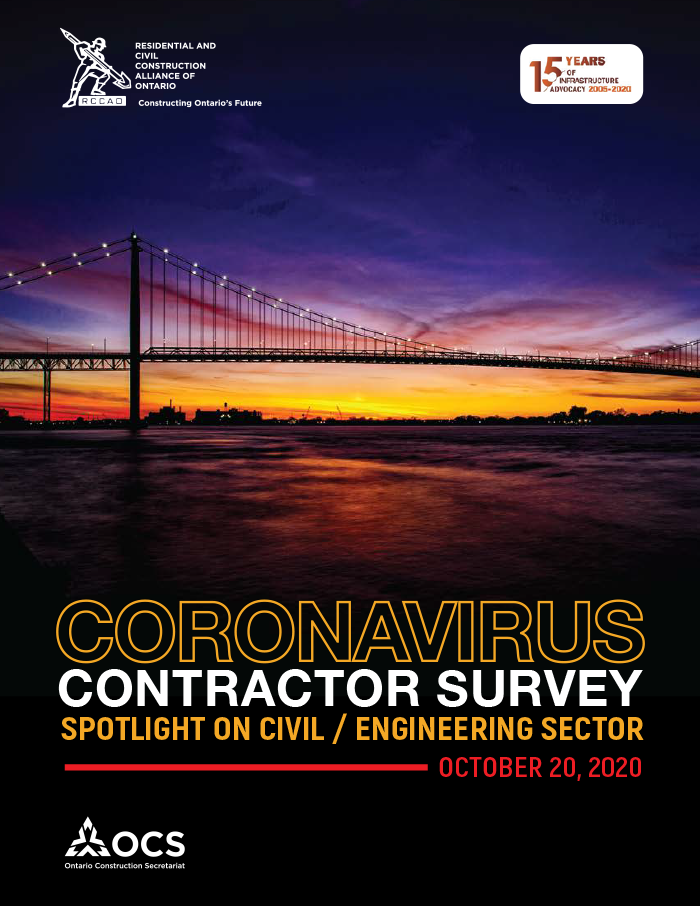 Coronavirus Contractor Survey: Spotlight on Civil and Engineering Sector