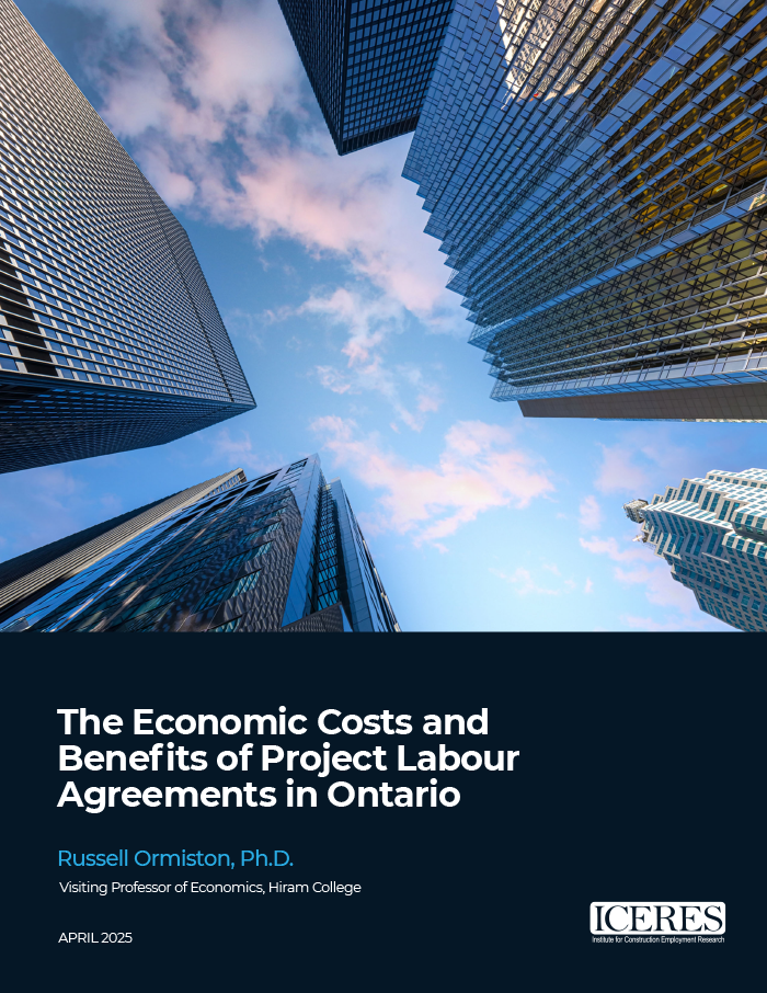 The Economic Costs and Benefits of Project Labour Agreements in Ontario